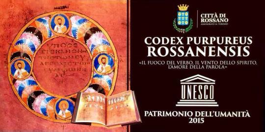 Codex Purpureus - Rossano (CS) - Codex Purpureus Rossanensis - Patrimonio dell'Umanita 2015 - UNESCO - Codice Purpureo - Rossano (CS)