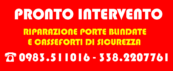La Casa della Chiave - Rossano (CS) - Armadi Di Sicurezza - Casellari Postali - Cassa Continua - Cassa Rapida - Casse Di Deposito - Casseforti -Cassette Di Sicurezza - Cassette Portavalori - Caveau - Chiudiporta - Cilindri - Lucchetti - Maniglioni Antipanico - Porte Blindate - Ricambi E Accessori - Serrature - Sistemi Di Protezione - Vetrinette Blindate